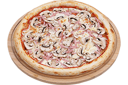 Пицца Ветчина и грибы Пицца Ветчина и грибы